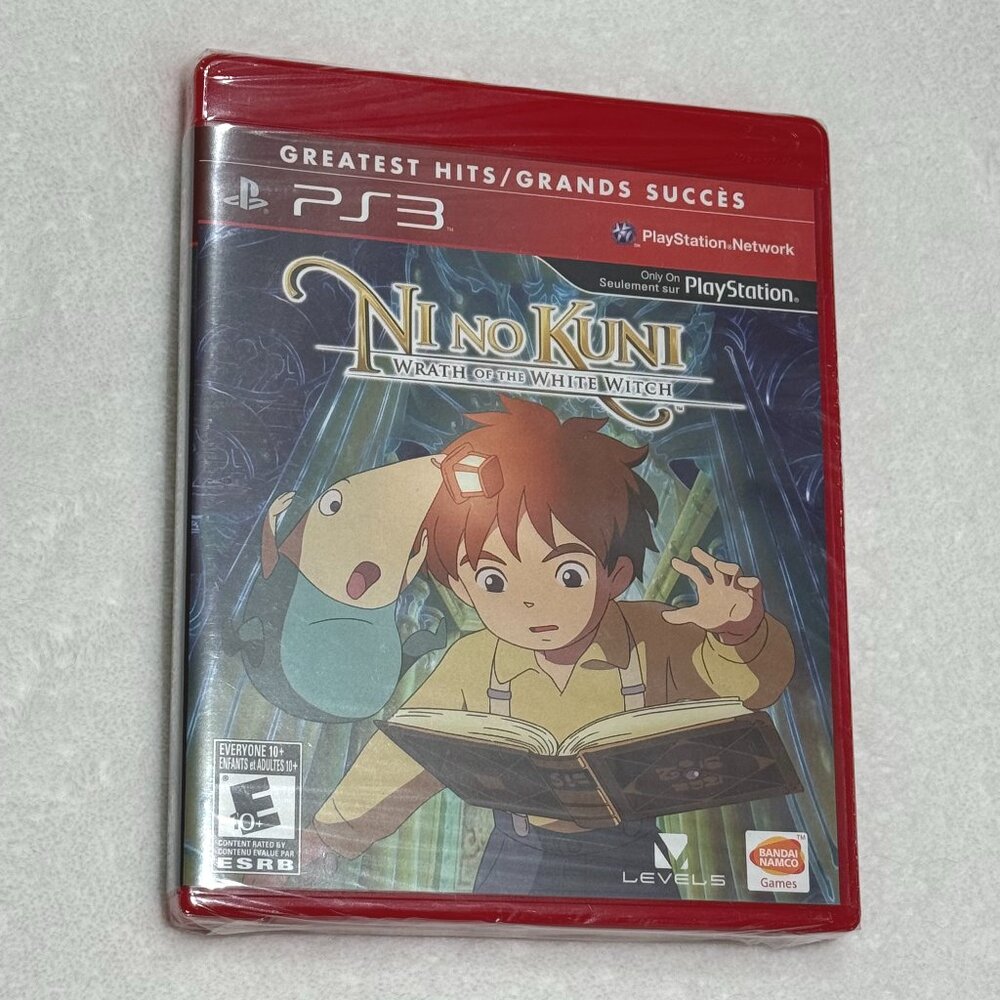 NEW - PS3 Ni No Kuni: Wrath of the White Witch 🎮 Studio Ghibli RPG CIB